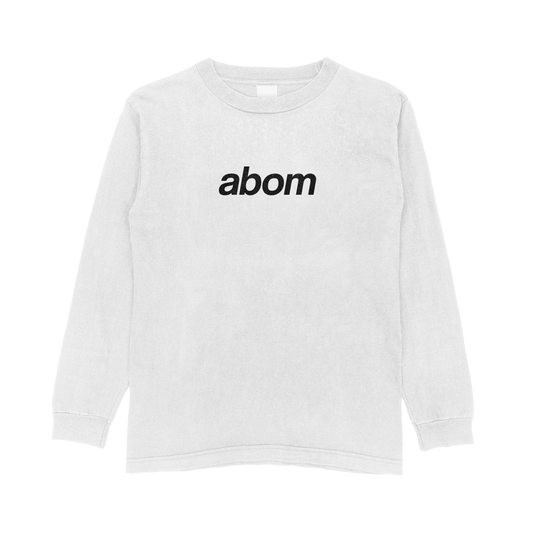 Ghosted Long Sleeve T-Shirt White