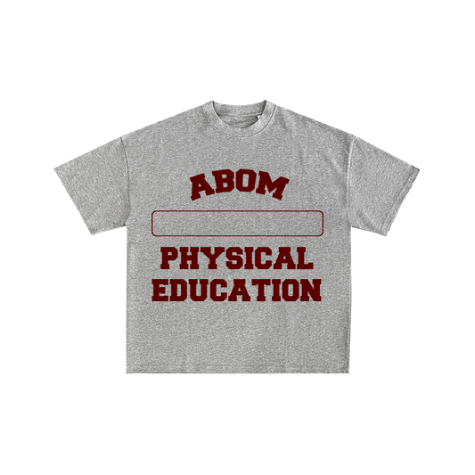 ABOM Academy P.E. T-Shirt Heather Grey